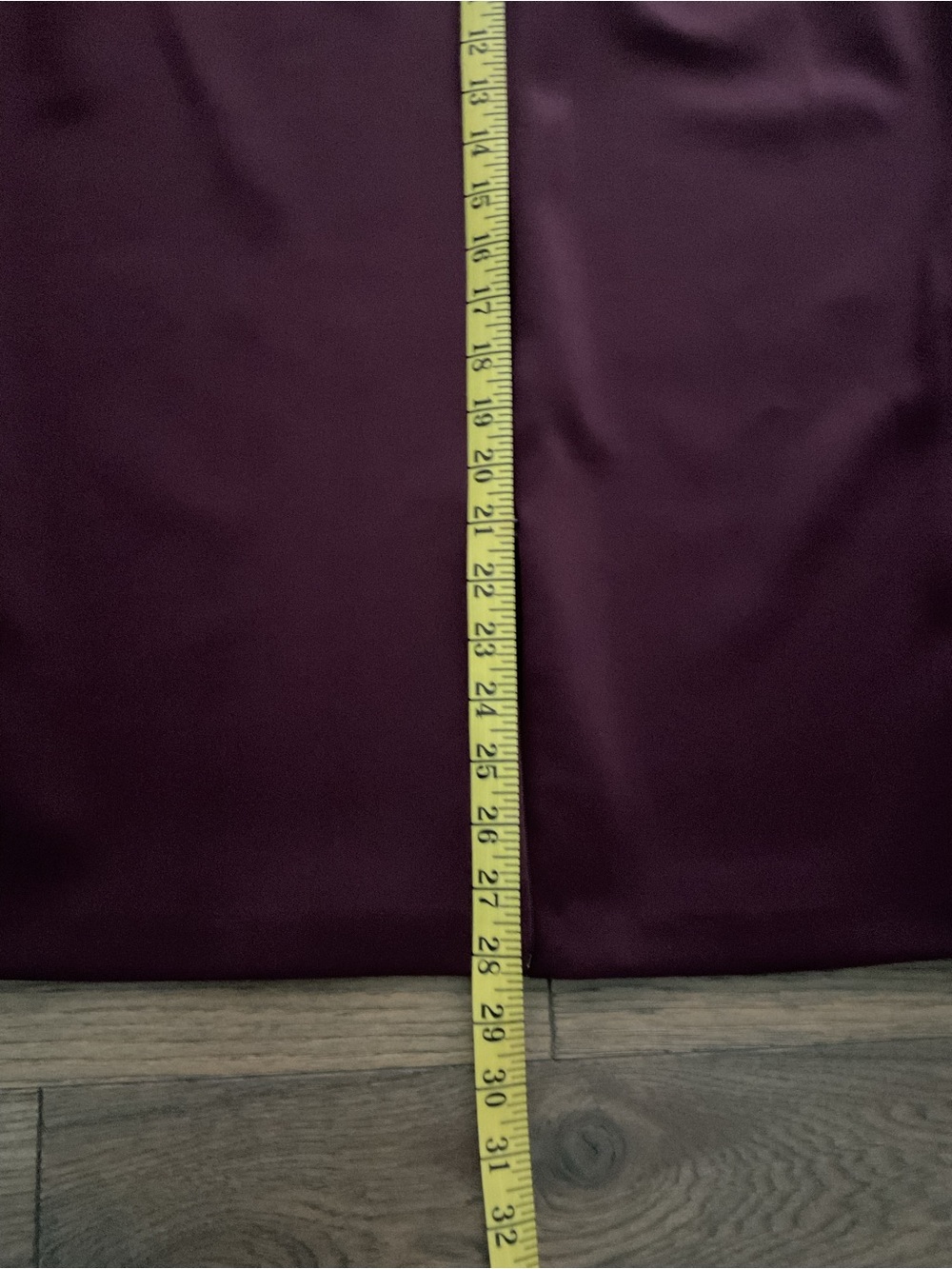 Eloquii Neoprene Pencil Skirt in Potent Purple, Size 14 - Picture 6 of 8